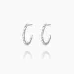 Caroline Svedbom - Evelyne Loops Crystal Rhodium