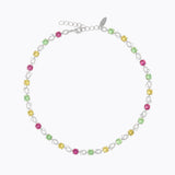 Caroline Svedbom - Fay Necklace Autumn Bloom Combo Rhodium