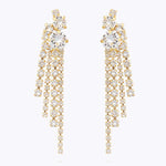 Caroline Svedbom - Amy Earrings Crystal Gold