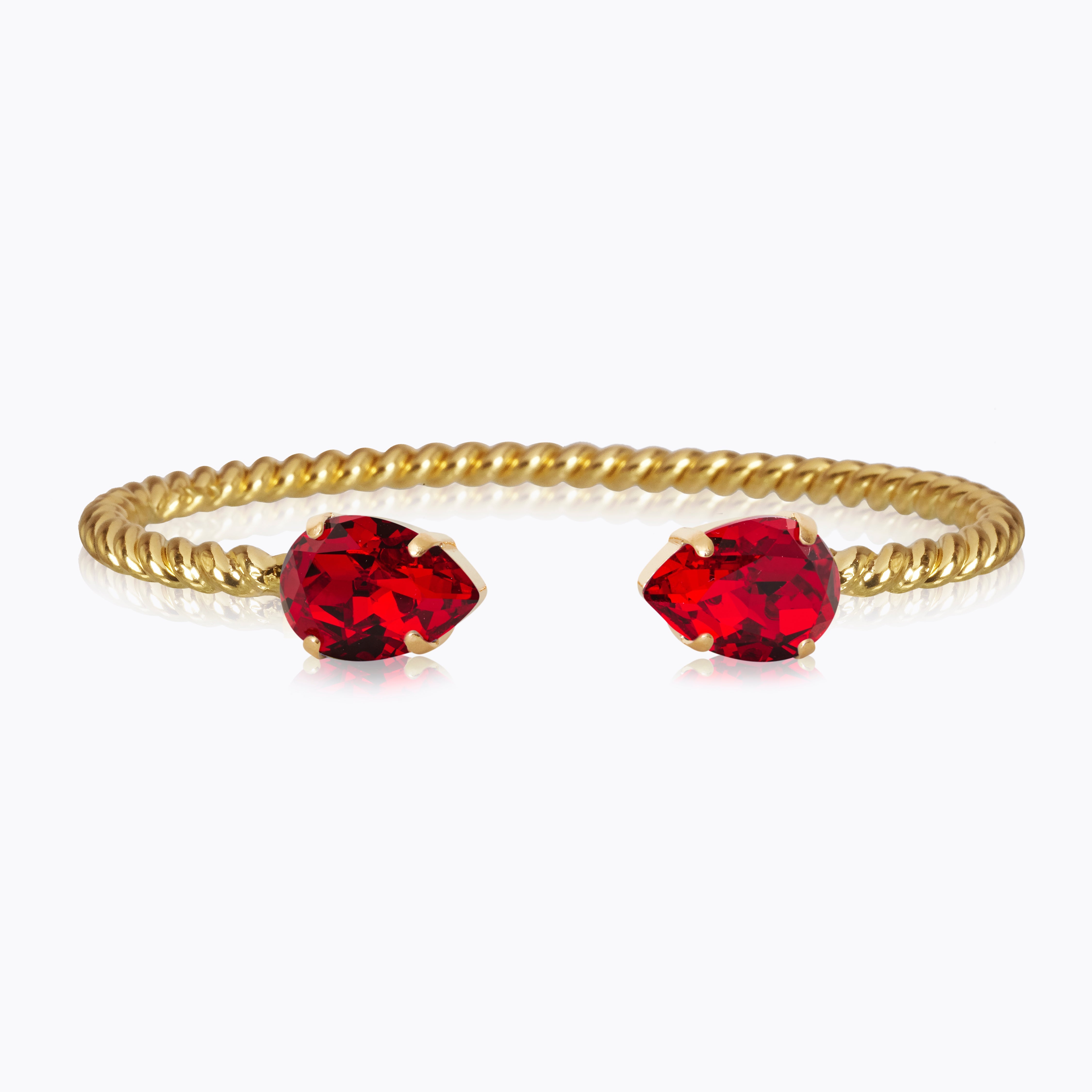 Caroline Svedbom - Mini Drop Bracelet Light Siam Gold