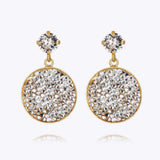 Chloe Earrings / Crystal + CAL