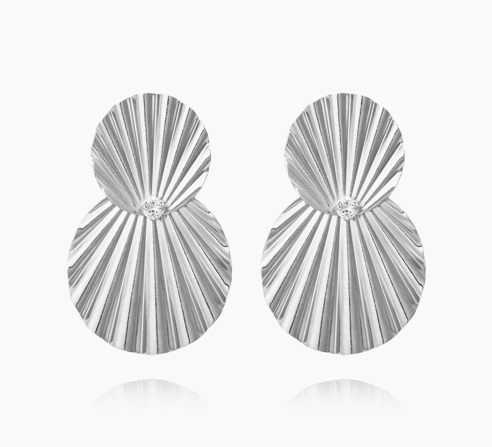 Caroline Svedbom - Mischa Earrings Rhodium Rhodium