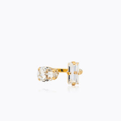 Caroline Svedbom - Noelle Ring Crystal Gold