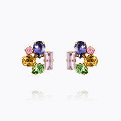 Caroline Svedbom - Noelle Stud Earrings Festive Combo Gold