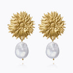 Caroline Svedbom - Noeli Pearl Earrings Pearl Gold