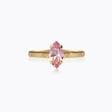 Caroline Svedbom - Petite Navette Ring Light Rose Gold