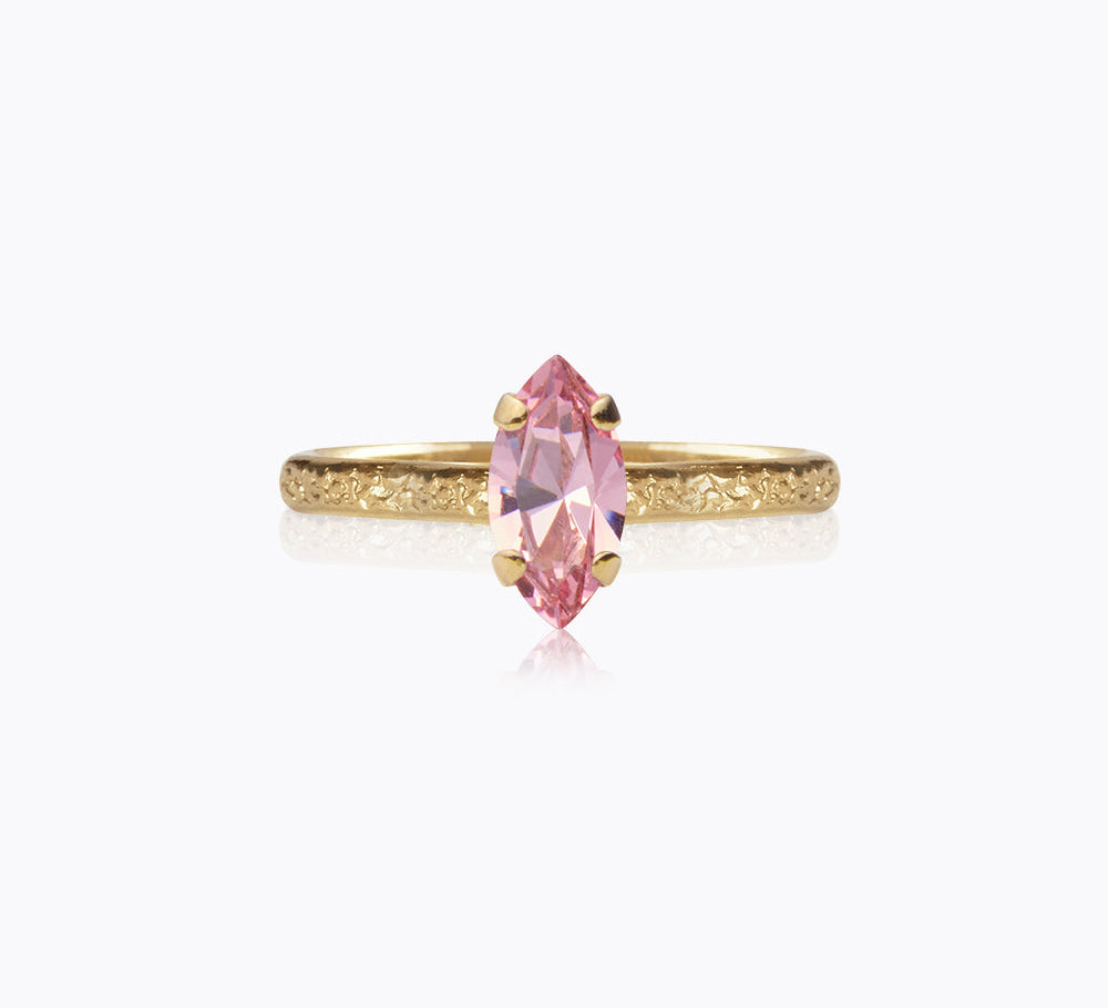 Caroline Svedbom - Petite Navette Ring Light Rose Gold