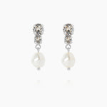 Caroline Svedbom - Pearl Wishes Earrings Pearl Crystal Rhodium