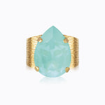 Caroline Svedbom - Classic Drop Ring Soft Mint Gold