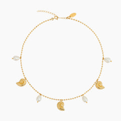 Caroline Svedbom - Seadora Necklace Pearl Gold