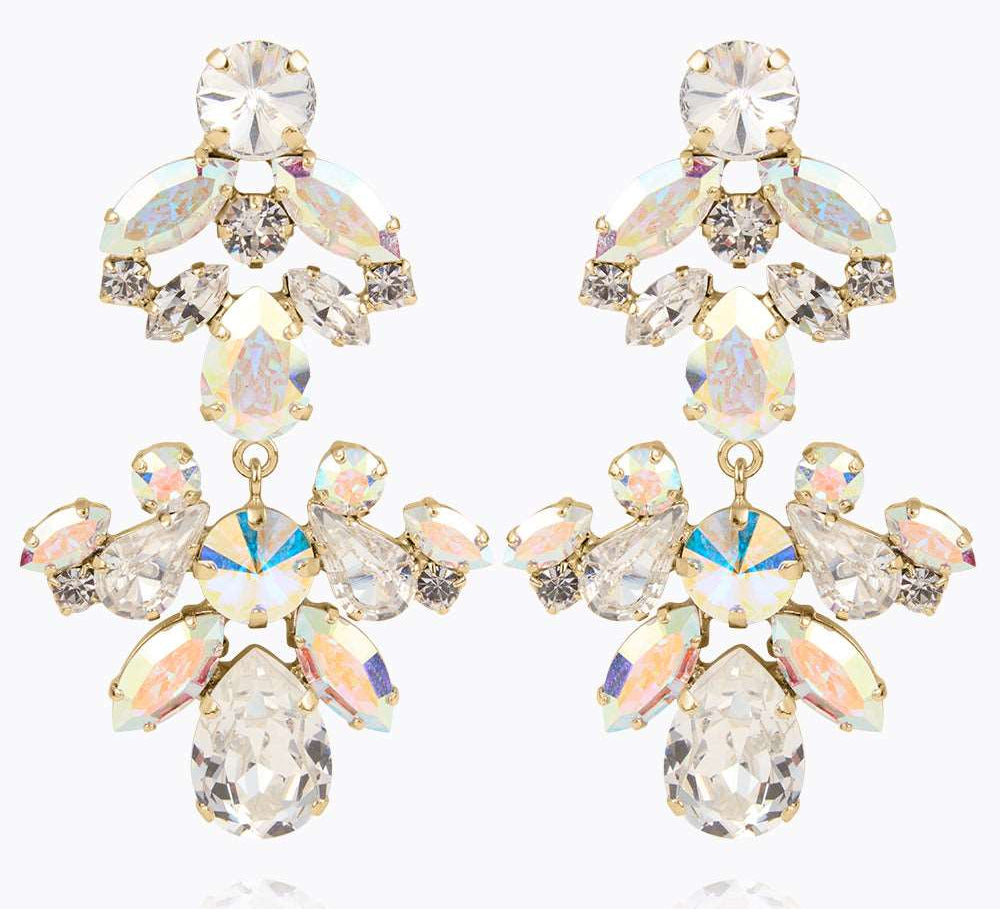 Denize Earrings / Crystal Ab Combo