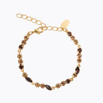Caroline Svedbom - Alelia Bracelet Rec Topaz Combo Gold