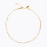 Caroline Svedbom - Alelia Necklace Crystal Gold