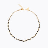 Caroline Svedbom - Alelia Necklace Jet Combo Gold