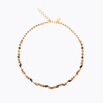Caroline Svedbom - Alelia Necklace Rec Topaz Combo Gold