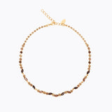 Caroline Svedbom - Alelia Necklace Rec Topaz Combo Gold