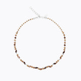 Caroline Svedbom - Alelia Necklace Rec Topaz Combo Rhodium