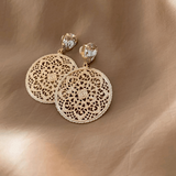 Alexandra Earrings / Silk