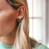 Alisia Earrings / Green Combo