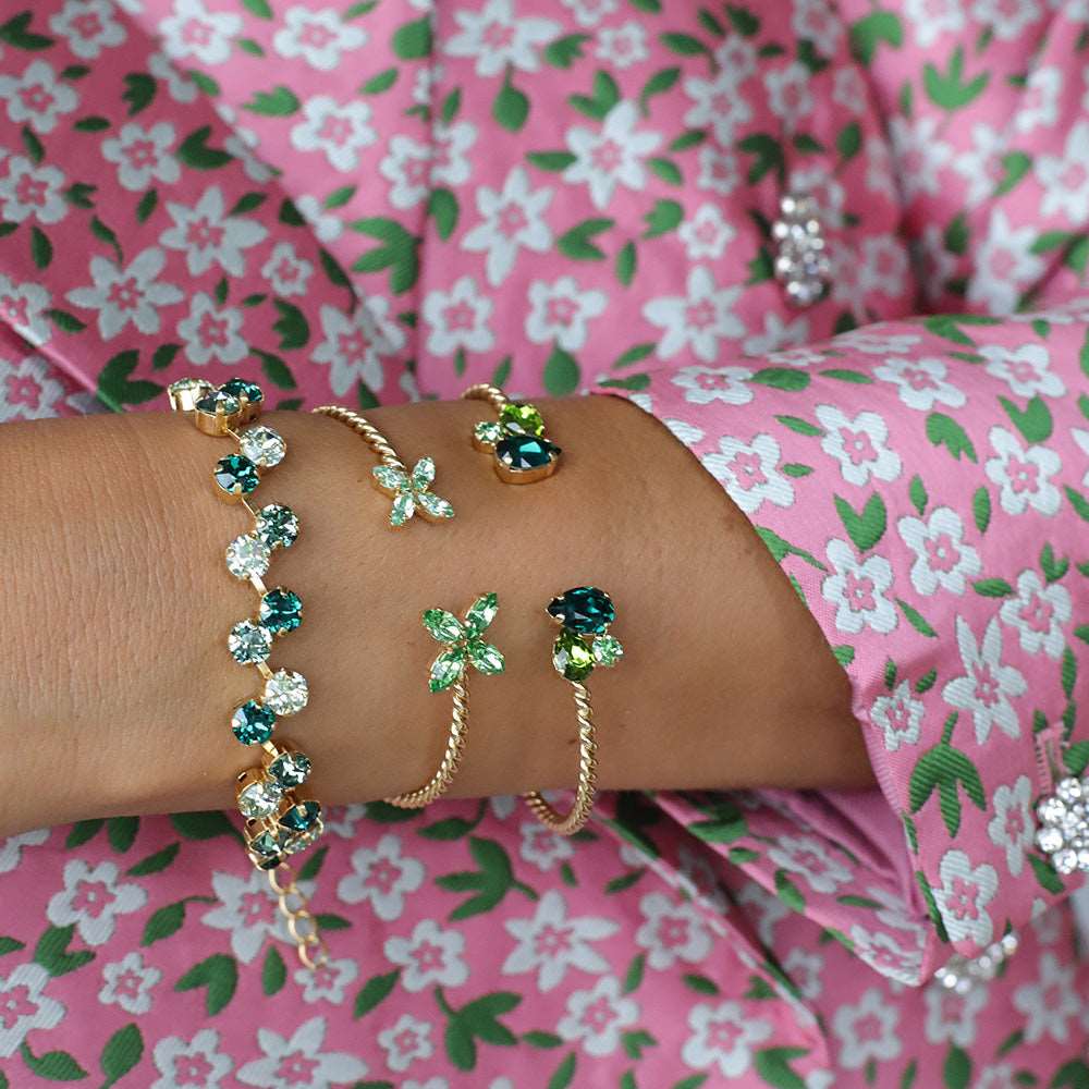 Alisia Bracelet / Green Combo