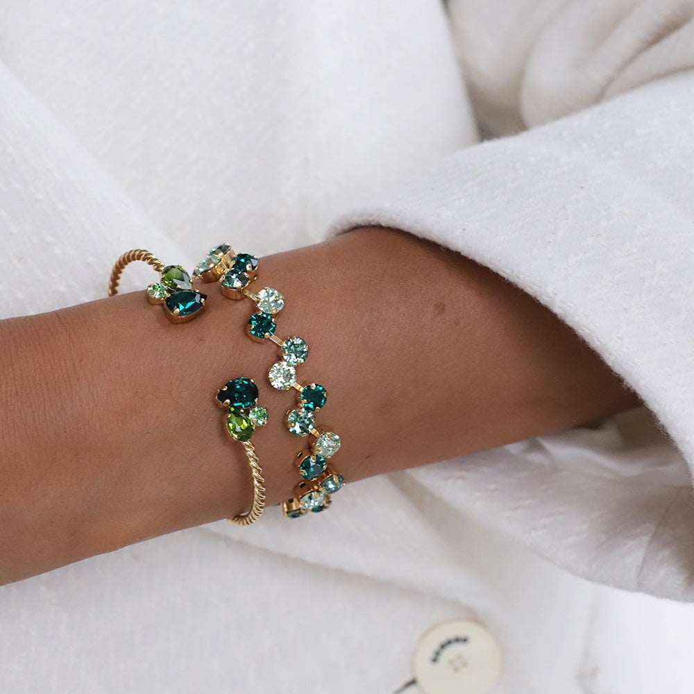 Alisia Bracelet / Green Combo