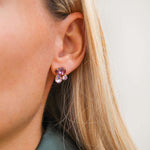 Alisia Earrings / Violet Combo