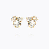 Caroline Svedbom - Amour Earrings Crystal Gold