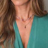 Antonia Necklace / Violet Combo