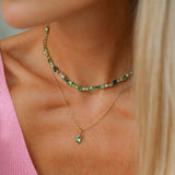 Antonia Necklace / Green Combo