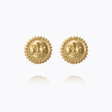Caroline Svedbom - Apollo Stud Earrings Gold Gold