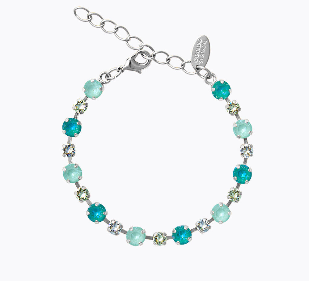 Caroline Svedbom - Calanthe Bracelet Laguna Combo Rhodium