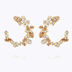 Caroline Svedbom - Calliope Earrings Golden Combo Gold