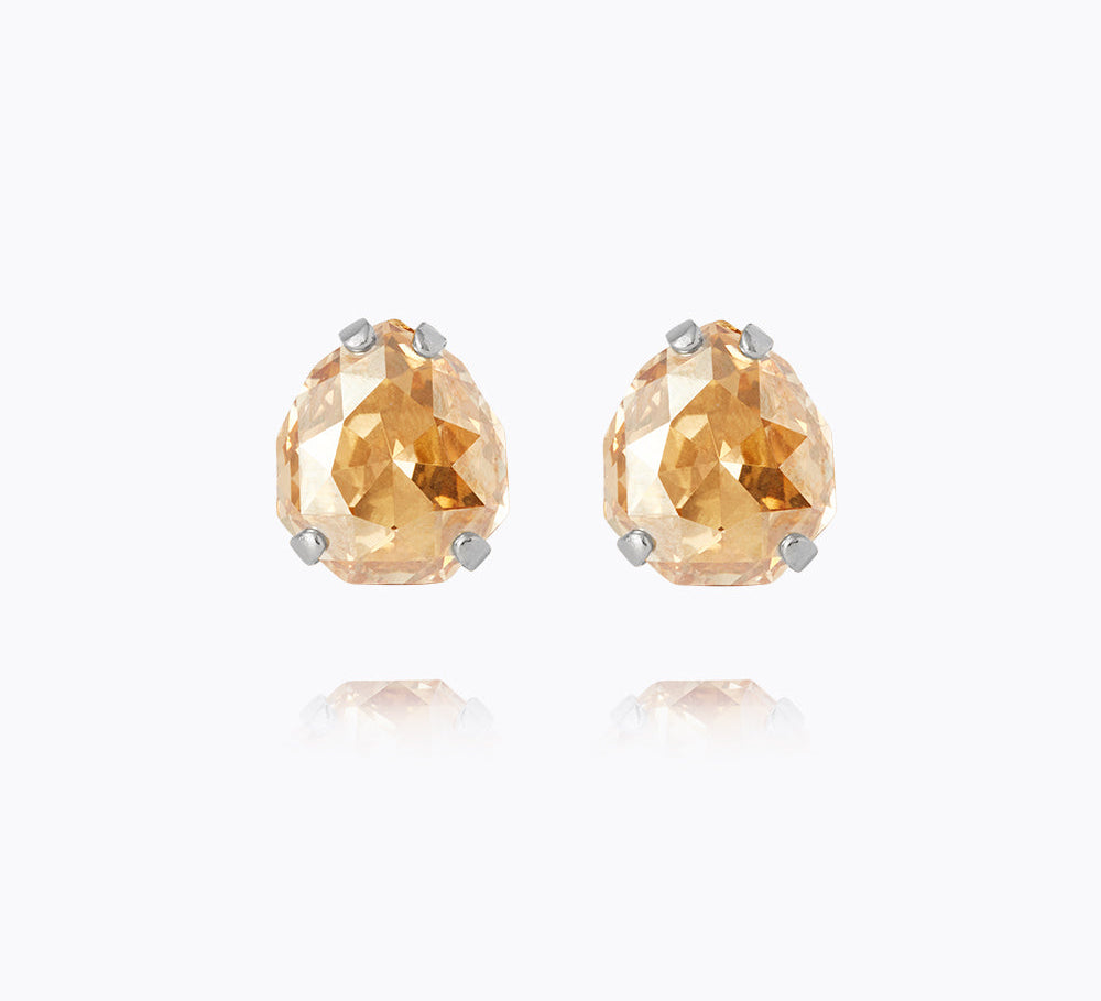 Caroline Svedbom - Carlotta Earrings Golden Shadow Rhodium