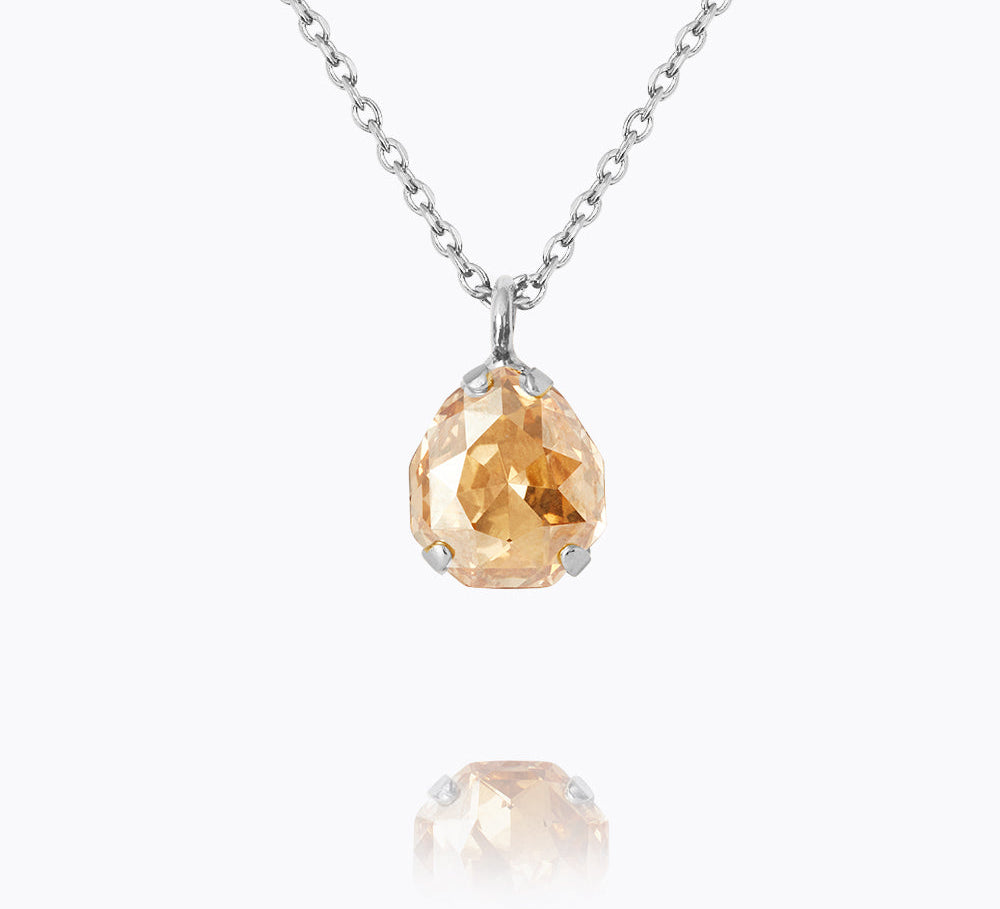 Caroline Svedbom - Carlotta Necklace Golden Shadow Rhodium