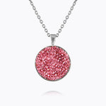 Caroline Svedbom - Chloe Necklace Cal Pink Rhodium