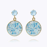 Caroline Svedbom - Chloe Earrings Sky Combo Gold