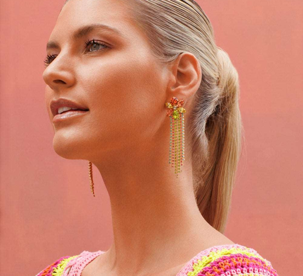 Ciara Earrings / Tropicana Combo