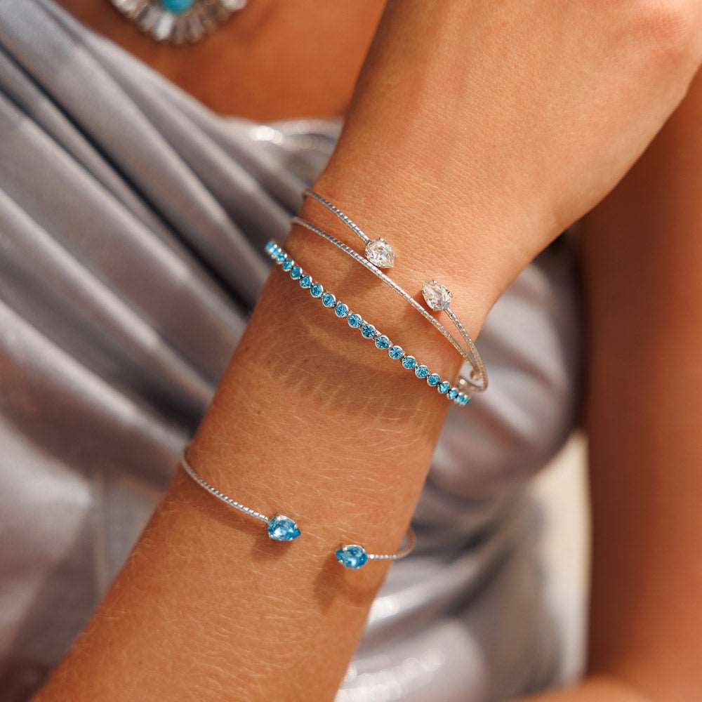 Evita Superpetite Bracelet / Aquamarine