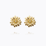 Caroline Svedbom - Daisy Earrings Crystal Gold
