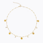 Caroline Svedbom - Daisy Multi Necklace Crystal Gold
