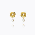 Caroline Svedbom - Vassia Pearl Earrings Pearl Gold