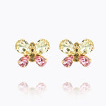 Caroline Svedbom - Butterfly Stud Earrings Jonquil Light Rose Gold