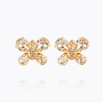 Caroline Svedbom - Butterfly Stud Earrings Silk Gold