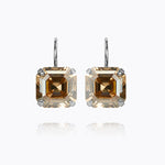 Caroline Svedbom - Eve Clasp Earrings Golden Shadow Rhodium