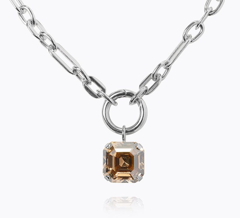 Caroline Svedbom - Eve Necklace Golden Shadow Rhodium