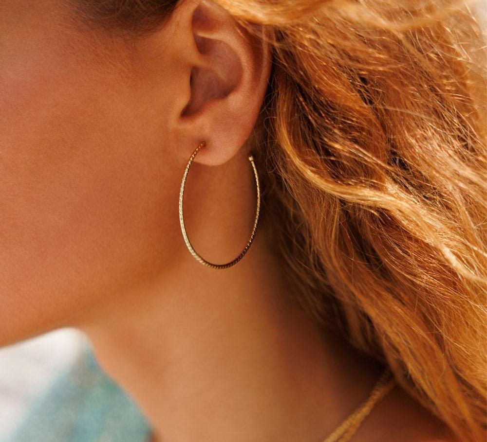 Evita Loop Earrings