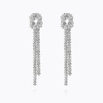 Caroline Svedbom - Gemma Statement Earrings Rhodium Rhodium