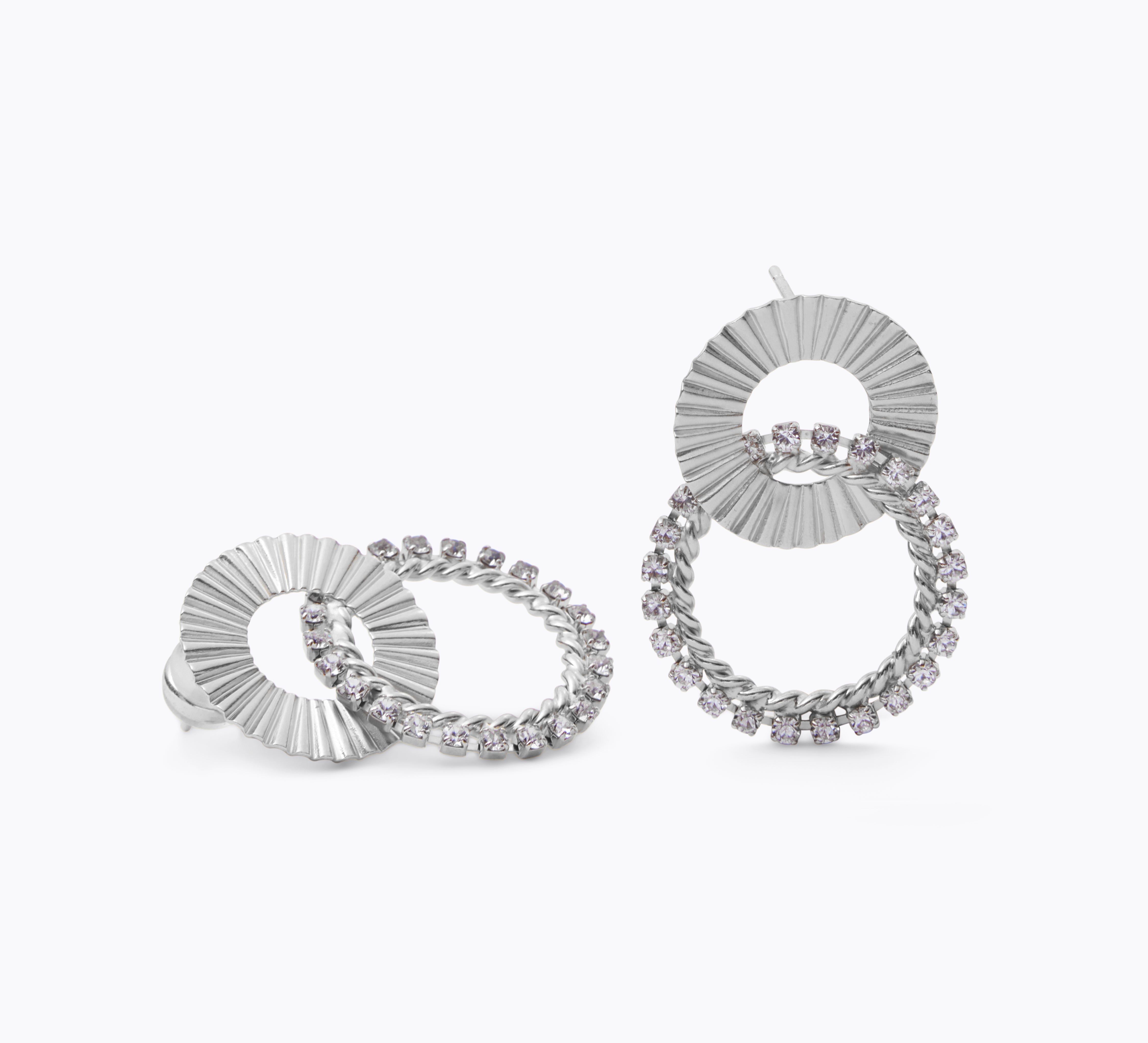 Gianna Earrings / Crystal