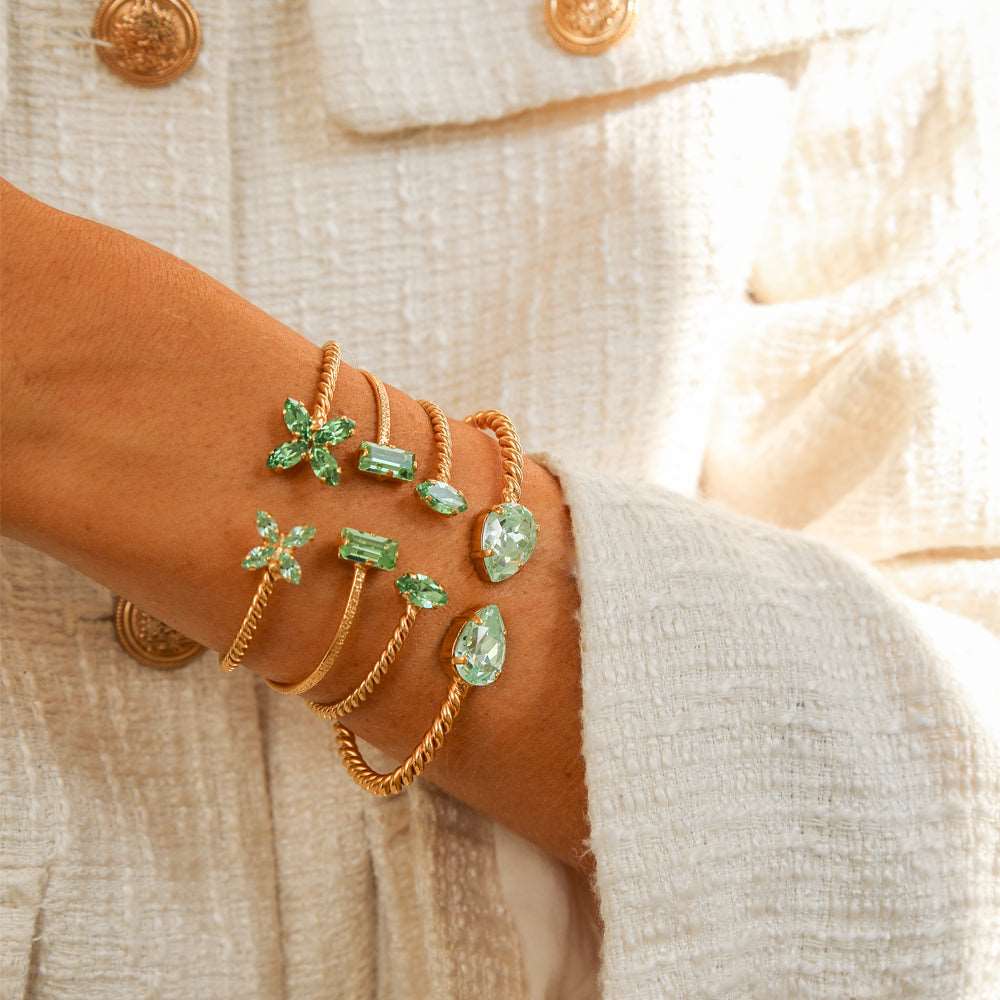 Baguette Bracelet / Peridot