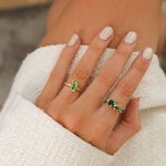 Baguette Ring / Peridot